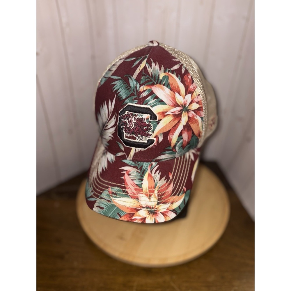 South Carolina Gamecocks Top Of the World (TOW Caps) Tropical Snapback Hat